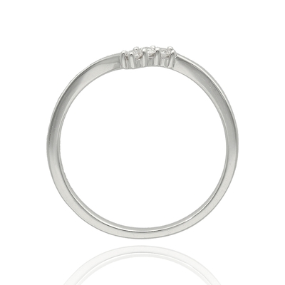 Frank Trautz fehér arany gyűrű 52-es méret (1-08236-52-0089/52)